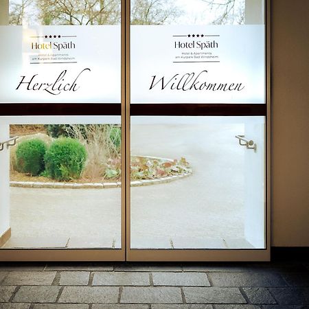 Hotel Am Kurpark Spaeth Bad Windsheim Esterno foto